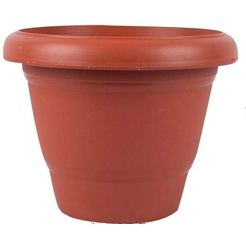 0822 Garden Heavy Plastic Planter Pot/Gamla  (Brown, Pack of 1) - SkyShopy 0822 Garden Heavy Plastic Planter Pot/Gamla  (Brown, Pack of 1) - SkyShopy